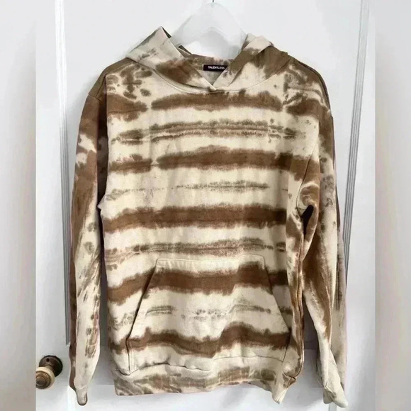 TALENTLESS TIGER WASH TIE DYE HOODIE NEW - Picture 2 of 4